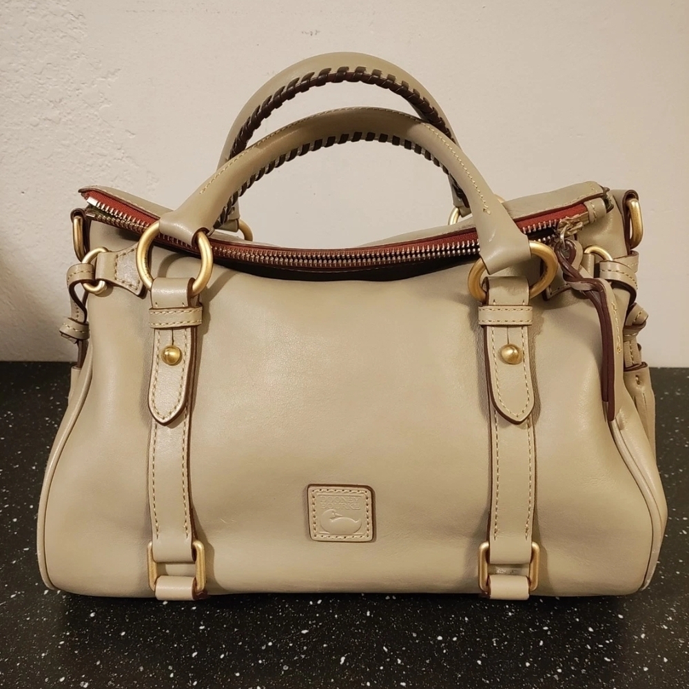 Dooney & Bourke Florentine Satchel Light Taupe